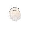 Reality POMP Pendant Light LED chrome, 1-light source, Remote control