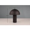 Reality SETA Table lamp black, 1-light source