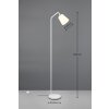 Reality BUDDY Floor Lamp white, 1-light source