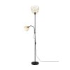 Reality HAVAL Floor Lamp black-gold, 2-light sources