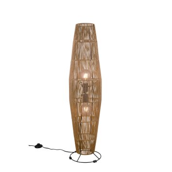 Reality MIKI Floor Lamp brown, 2-light sources