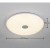 Reality GRAVITY Ceiling Light LED white, 1-light source, Remote control