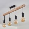 Soungou Ceiling Light Ecru, black, 4-light sources