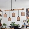 Soungou Pendant Light Ecru, black, 5-light sources