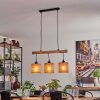 Soungou Pendant Light Ecru, black, 3-light sources