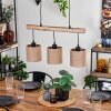 Soungou Pendant Light Ecru, black, 3-light sources