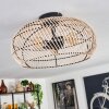 Brandala Ceiling Light 40 cm black, 3-light sources