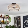 Brandala Ceiling Light 40 cm black, 3-light sources