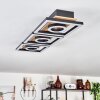 Taboneira Ceiling Light LED Ecru, black, 3-light sources