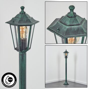 Loria path light green, black, 1-light source