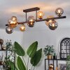 Chehalis Ceiling Light - glass 10 cm, 12 cm, 15 cm Amber, Smoke-coloured, 10-light sources