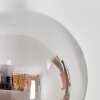 Chehalis Wall Light - glass 10, 12 cm Amber, Smoke-coloured, 3-light sources