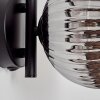 Chehalis Wall Light - glass 15 cm Smoke-coloured, 1-light source
