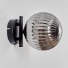 Chehalis Wall Light - glass 15 cm Smoke-coloured, 1-light source