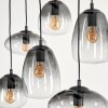 Kissaboui Pendant Light black, 6-light sources