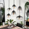 Kissaboui Pendant Light black, 6-light sources