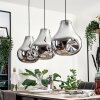 Herisau Pendant Light black, 3-light sources