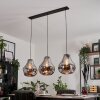 Herisau Pendant Light black, 3-light sources