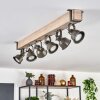 Pehefito Ceiling Light Ecru, black, 6-light sources