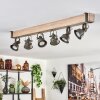Pehefito Ceiling Light Ecru, black, 6-light sources