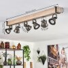 Pehefito Ceiling Light Ecru, black, 6-light sources
