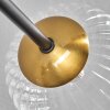 Chehalis Ceiling Light - glass 12 cm, 15 cm gold, black, 6-light sources