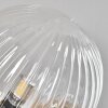 Chehalis Ceiling Light - glass 15 cm gold, black, 6-light sources