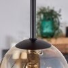 Chehalis Ceiling Light - glass 12 cm Ecru, black, 5-light sources