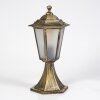 Loria pedestal light brown, gold, black, 1-light source