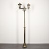 Loria Lamp Post brown, gold, black, 2-light sources