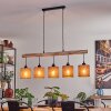 Soungou Pendant Light Ecru, black, 5-light sources