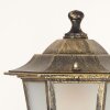 Loria Lamp Post brown, gold, black, 2-light sources