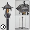 Loria path light black, silver, 1-light source