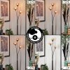 Bernado Floor Lamp - glass 12 cm Amber, 3-light sources