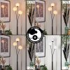 Bernado Floor Lamp - glass 12 cm white, 3-light sources