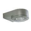LCD outdoor wall light LED silver, 1-light source