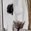 Chehalis Wall Light - glass 10 cm white, 1-light source