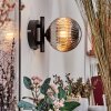 Chehalis Wall Light - glass 12 cm Smoke-coloured, 1-light source
