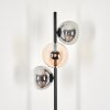 Remaisnil Floor Lamp - glass 15 cm Amber, clear, Smoke-coloured, 3-light sources