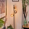 Remaisnil Floor Lamp - glass 12 cm Amber, Smoke-coloured, 3-light sources