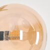 Remaisnil Floor Lamp - glass 12 cm Amber, Smoke-coloured, 3-light sources