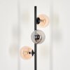 Remaisnil Floor Lamp - glass 12 cm Amber, Smoke-coloured, 3-light sources