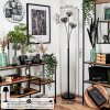 Bernado Floor Lamp - glass 15 cm clear, Smoke-coloured, 3-light sources