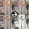 Bernado Floor Lamp - glass 15 cm Smoke-coloured, 3-light sources