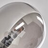 Chehalis Ceiling Light - glass 12 cm, 15 cm Smoke-coloured, 6-light sources