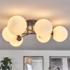 Chehalis Ceiling Light - glass 15 cm white, 6-light sources