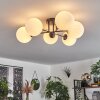 Chehalis Ceiling Light - glass 15 cm white, 6-light sources