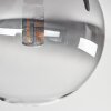 Chehalis Ceiling Light - glass 10 cm, 12 cm, 15 cm Amber, clear, Smoke-coloured, 10-light sources