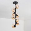 Chehalis Ceiling Light - glass 10 cm Amber, clear, 8-light sources