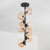 Chehalis Ceiling Light - glass 12 cm Amber, clear, 8-light sources